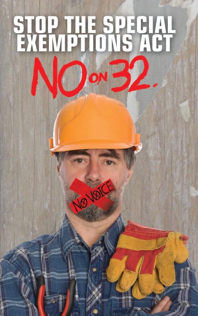 No on Prop 32